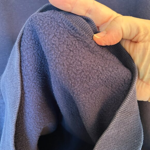 Gonzaga University Zags Crew Neck Long Sleeve Sweatshirt - Dark Blue - Large - Picture 6 of 6